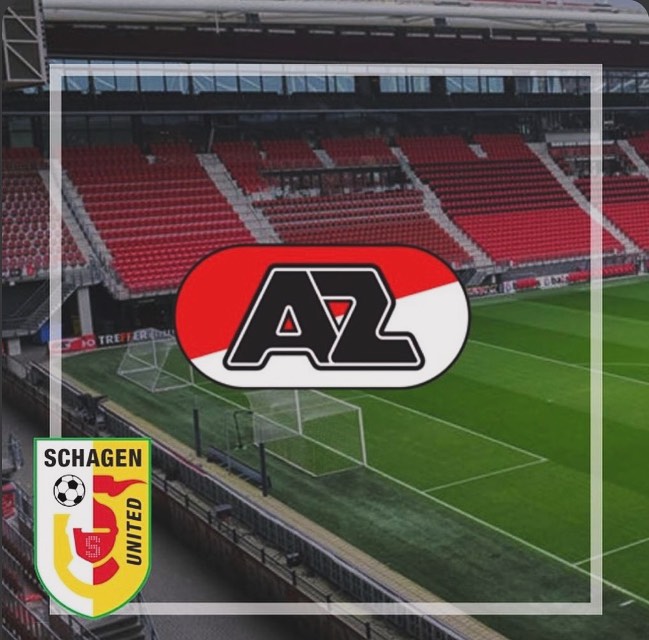 Met Schagen United naar AZ