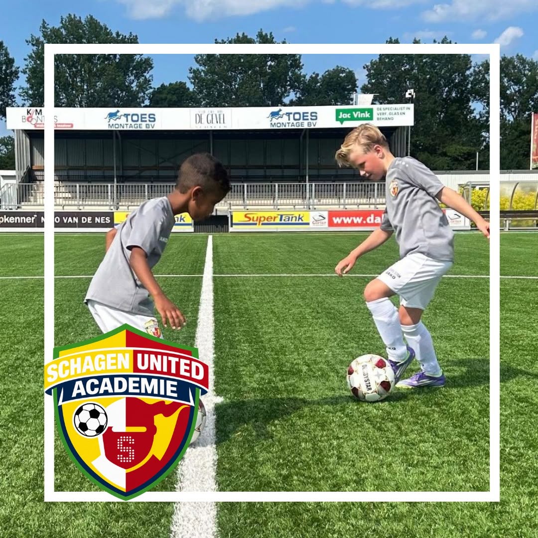 Schagen United voetbal academie van start voor de tweede ronde