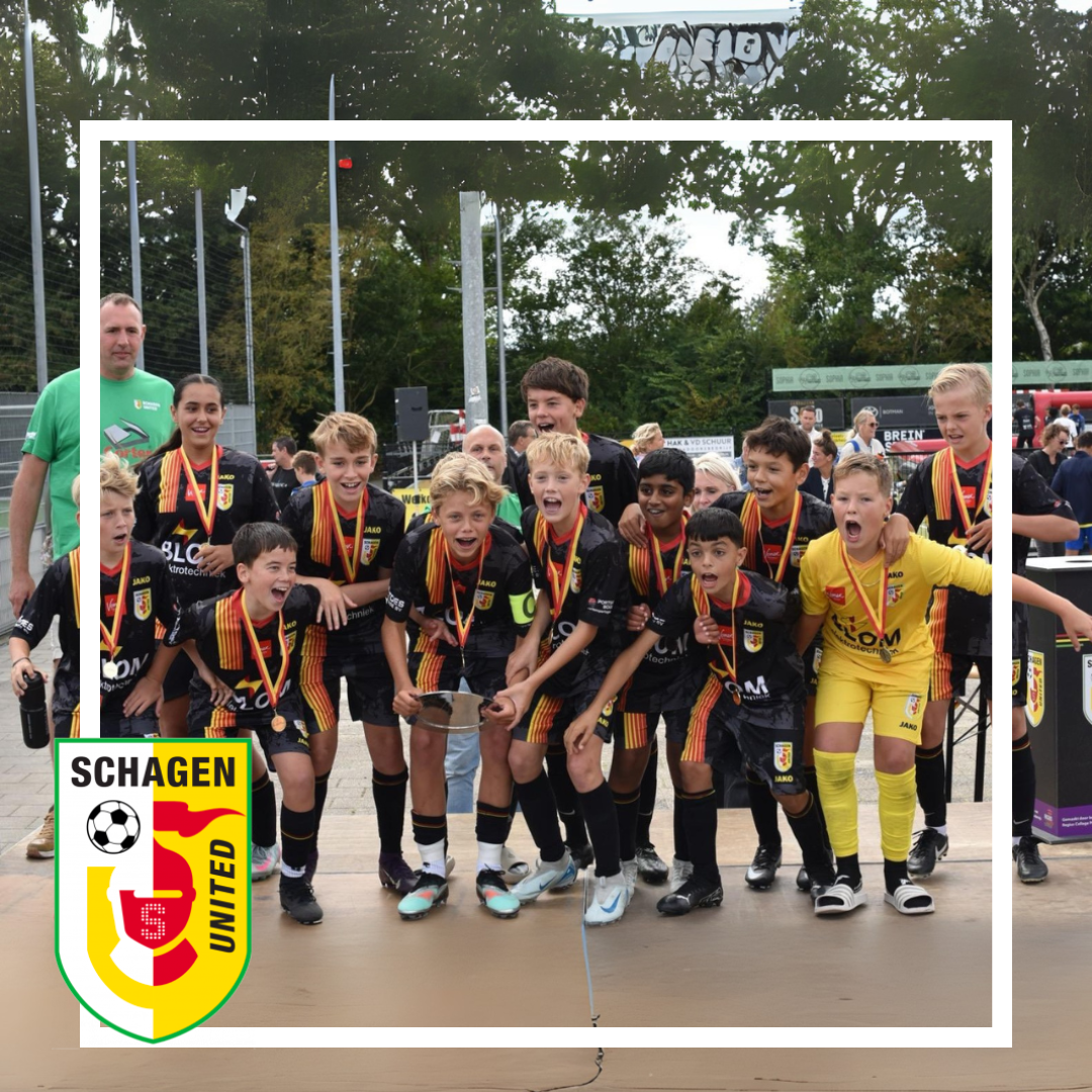 Gorter Luiken Schagen United jeugdtoernooi 2026 in de startblokken