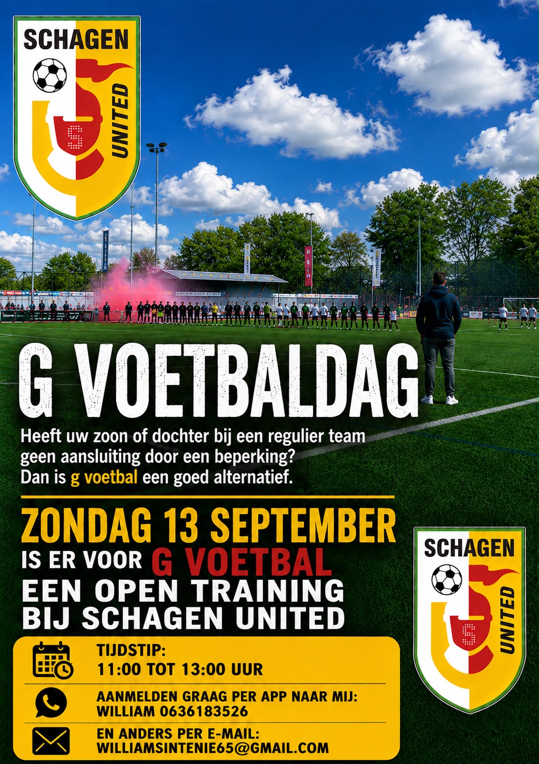 Open training G-voetbal